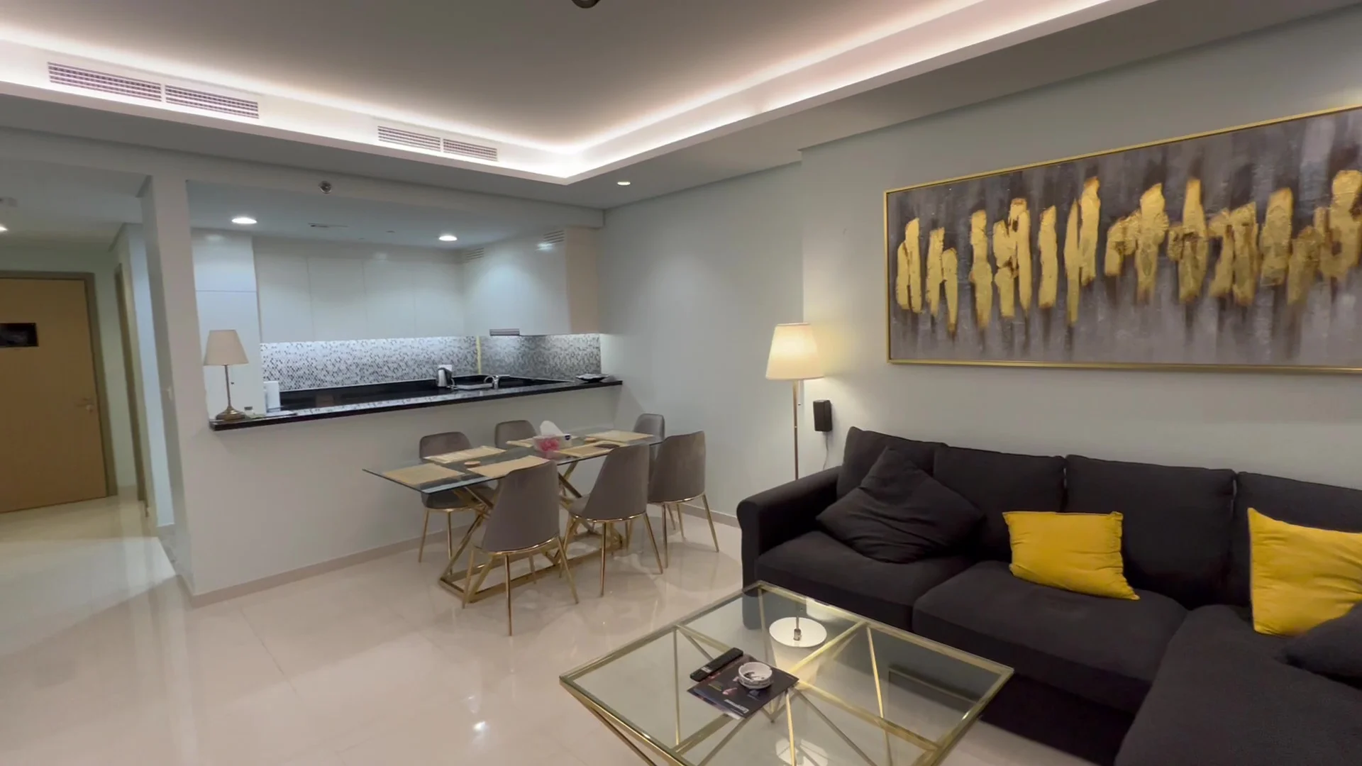 Paramount Midtown Hotel Dubai exterior with modern architecture